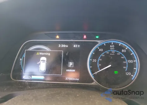 2018 Nissan Leaf Sv из США, поврежденный, VIN 1N4AZ1CP7JC304778